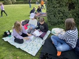Vorlesetag im Schlosspark