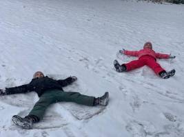 Winterliche Aktivitäten im Schlosspark